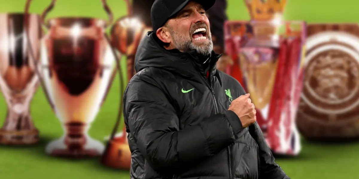 Klopp very euphoric and his titles behind him