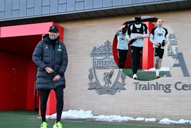 Liverpool returned to training on Wednesday and Klopp received the worst news
