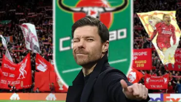 Xabi Alonso with the Reds