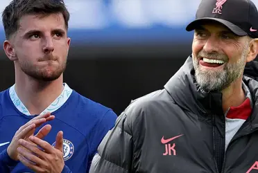 Mason Mount was linked with a possible arrival at Anfield a few months ago