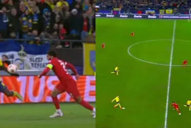 A disastrous performance by the Israeli referee Orel Grinfeeld