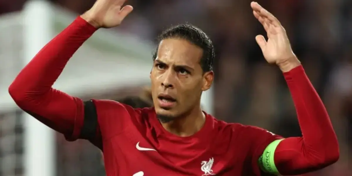 After Liverpool's victory in the Champions League, the Dutch defender didn't hesitate to talk to the press