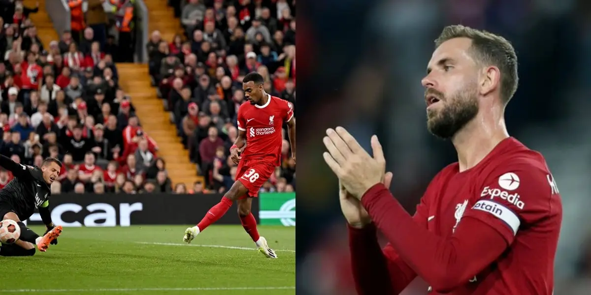 After trying so hard, Liverpool's goal opened up and they were able to score the first goal against Union Saint-Gilloise