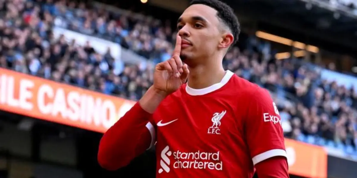 Alexander-Arnold scored a late goal equalizer against City