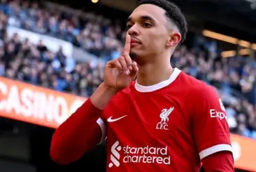 Alexander-Arnold scored a late goal equalizer against City