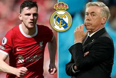 Andrew Robertson has been linked with a possible move to Real Madrid