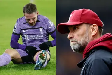 (VIDEO) Anfield trembles, Mac Allister's image suggests the worst about his injury