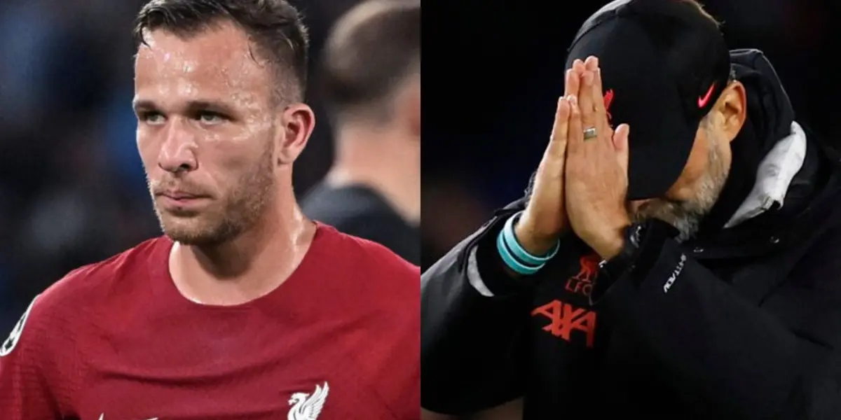 Arthur Melo's loan at Liverpool could very likely be terminated in the immediate future