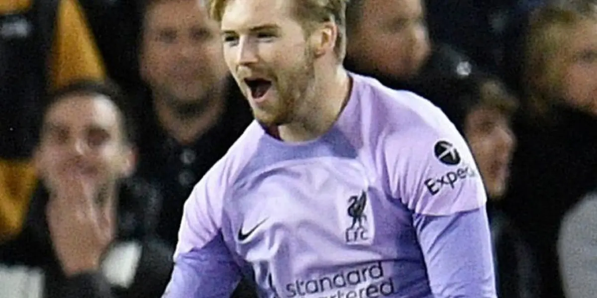 Caoimhín Kelleher was Liverpool's hero as they knocked out Derby County