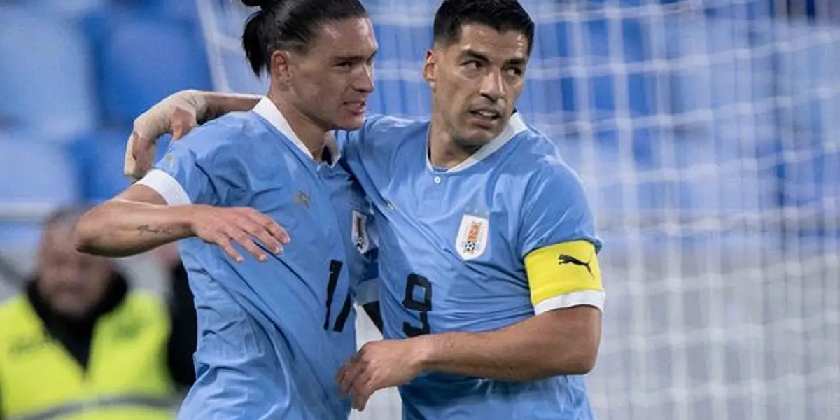 Darwin has three goals for Uruguay's senior national team
