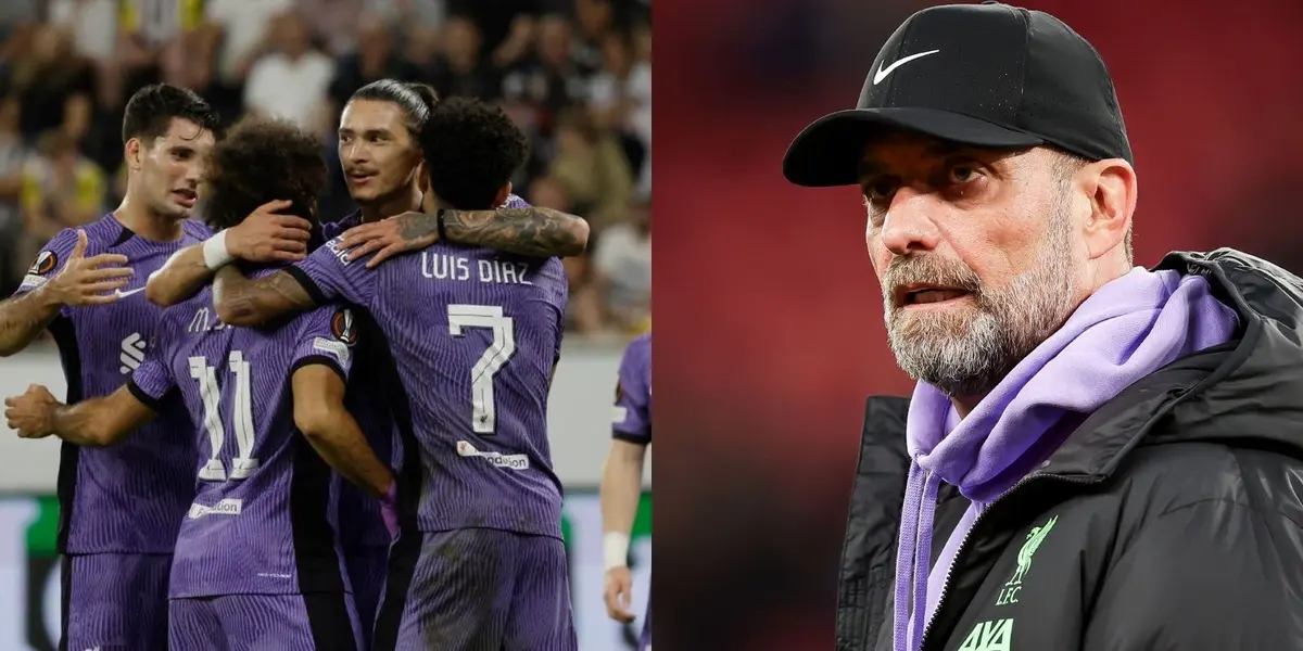 Darwin Nunez came on in the second half and German coach Jürgen Klopp gave a new role