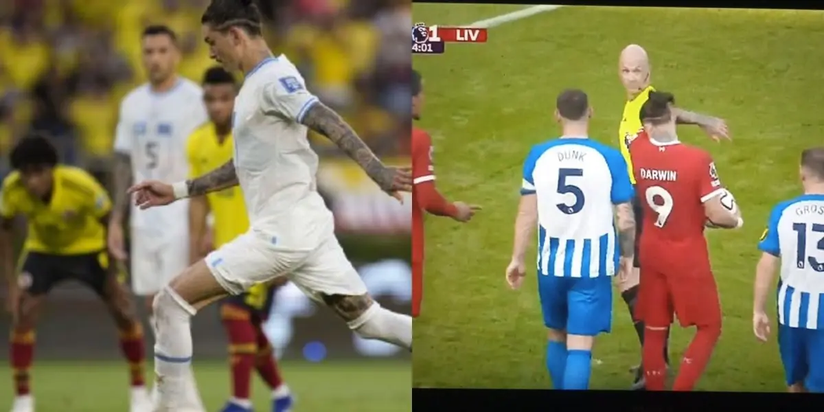 Darwin Nunez's goal in Uruguay's draw against Colombia