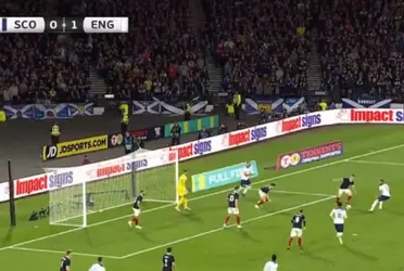 England are already 2-0 up on Scotland in a friendly game