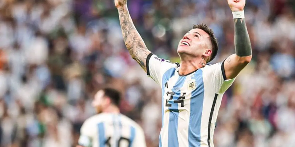 Enzo Fernandez, the revelation of the Argentina national team in Qatar 2022