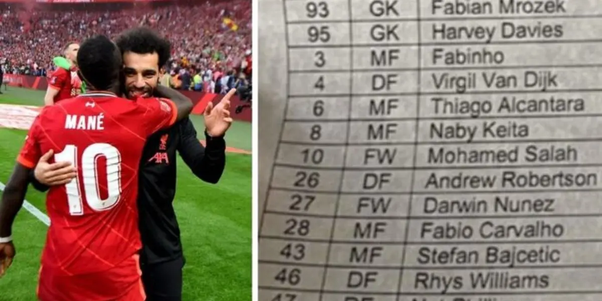 Mohamed Salah 'inherits Sadio Mane's shirt number' in Singapore