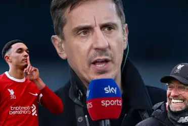 Neville’s message to Alexander Arnold that proves United fans can't never admit Liverpool have good players