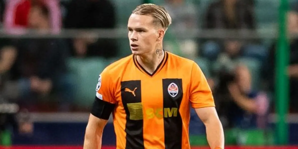 His name is Mykhailo Mudryk (21), and he plays for Shakhtar Donetsk