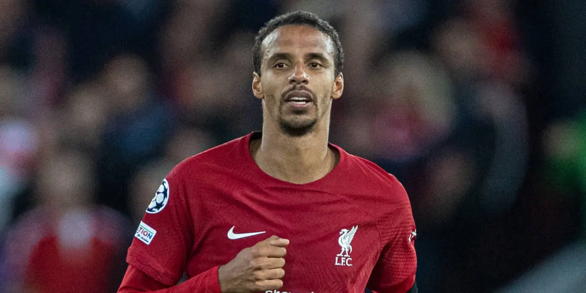 Joel Matip is required by Liverpool