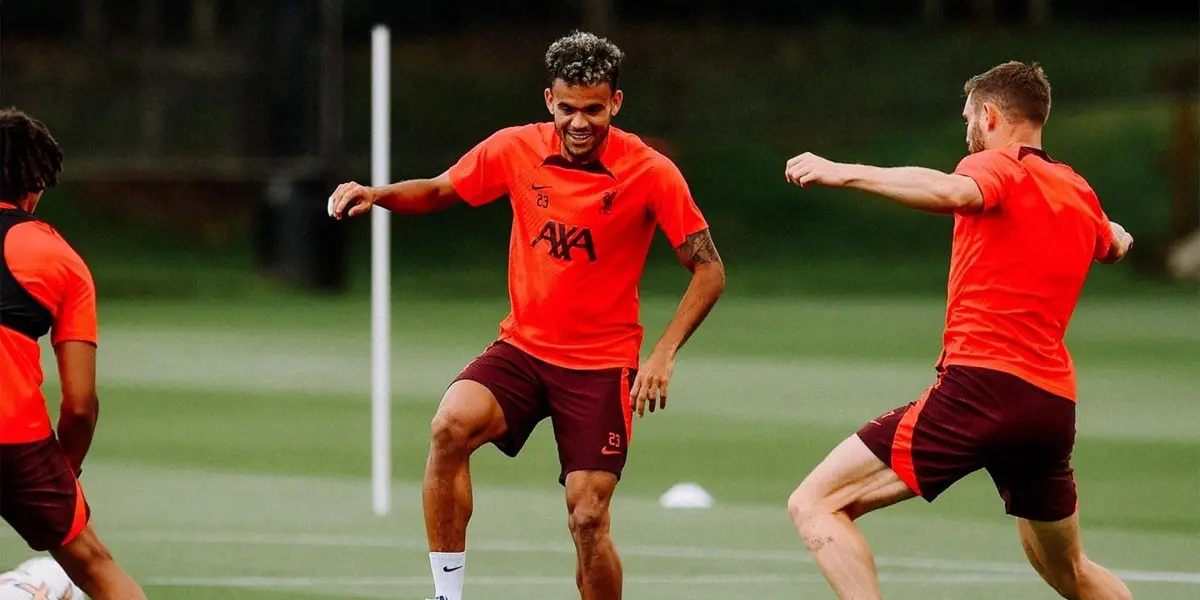 Jürgen Klopp spoke about Luis Diaz's development and his goalscoring potential.