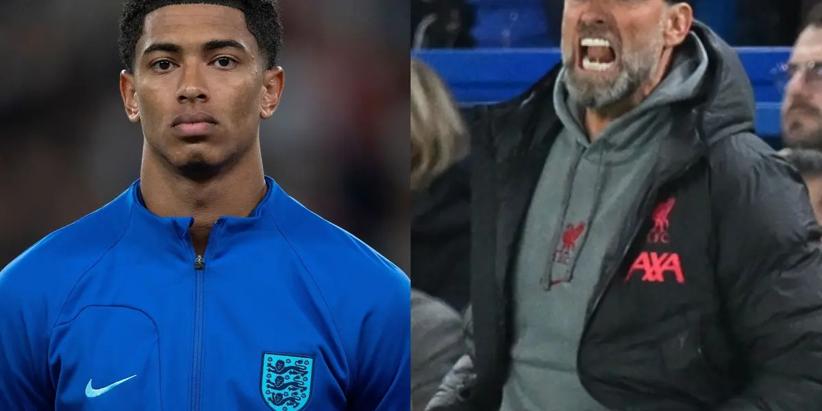 Klopp has not forgotten that Jude did not sign for Liverpool and went to Real Madrid