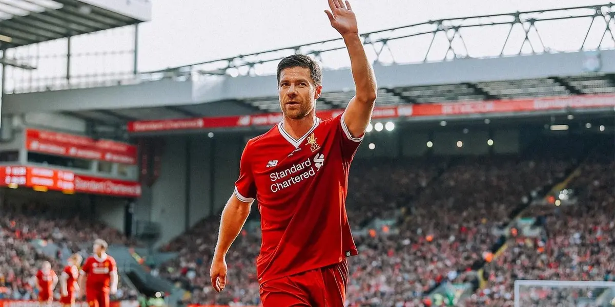 Xabi Alonso joins Liverpool legends for match against Manchester United
