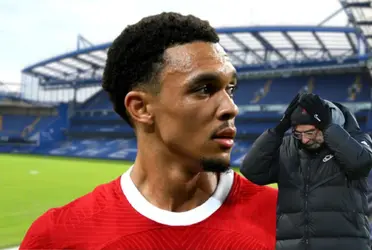 Trent Alexander-Arnold's annoyance after Liverpool's draw with Chelsea
