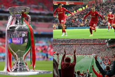 The player who won the Euro and now wants to win it all with Liverpool, thrills fans
