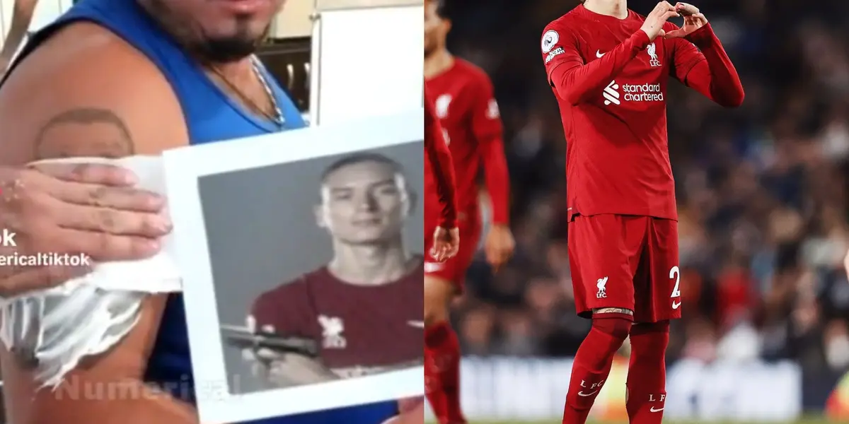 Liverpool fan got a tattoo of Darwin Nunez, but it didn't turn out as expected