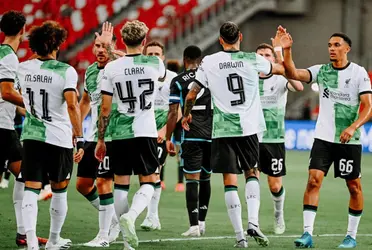 Liverpool have just one preseason game remaining against Darmstadt