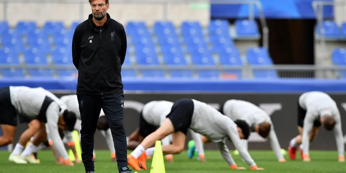 Liverpool players returned to the AXA Training