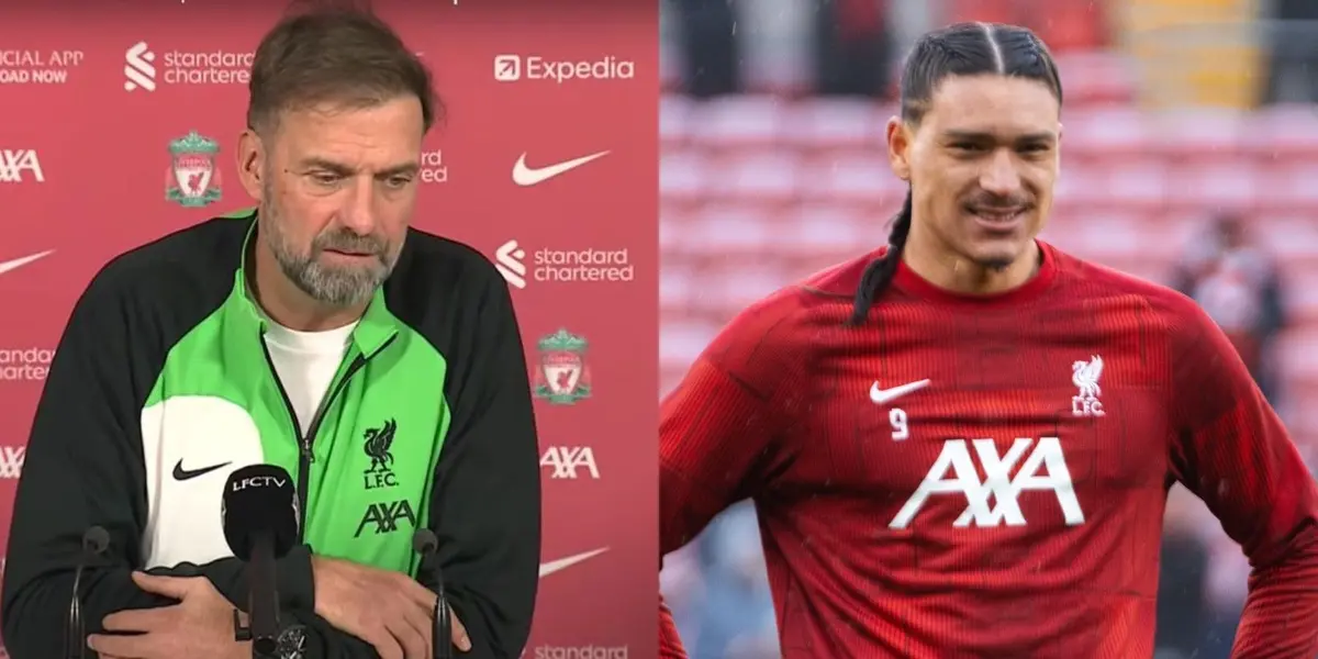 Liverpool's manager spoke at a press conference and sent a message to the Uruguayan