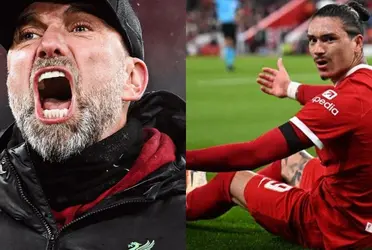 Liverpool's Uruguayan striker Darwin Núñez is in a goal drought