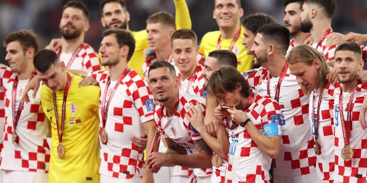 Luka Modric led Croatia to third place in what was probably the midfielder's last World Cup appearance