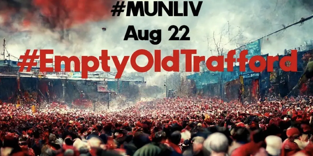 Manchester United fans plan not to attend the club's Premier League match against Liverpool in protest against the Glazer family.