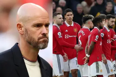 Manchester United manager Erik ten Hag insisted today that he is not worried