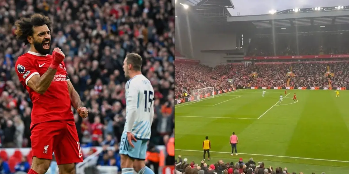 Mohamed Salah has not stopped scoring goals and now he contributed to Liverpool