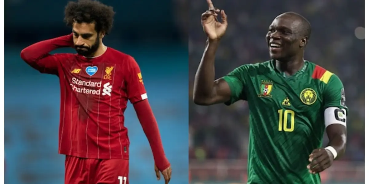 Mohamed Salah may be regarded by many as one of the best players in world, but not by Vincent Aboubakar.
