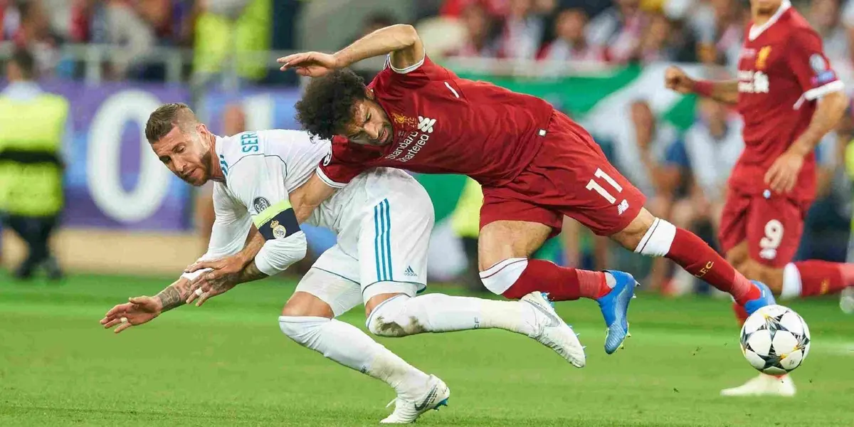 Mohamed Salah was injured by Ramos in the 2018 Champions League final, a memory he won't forget