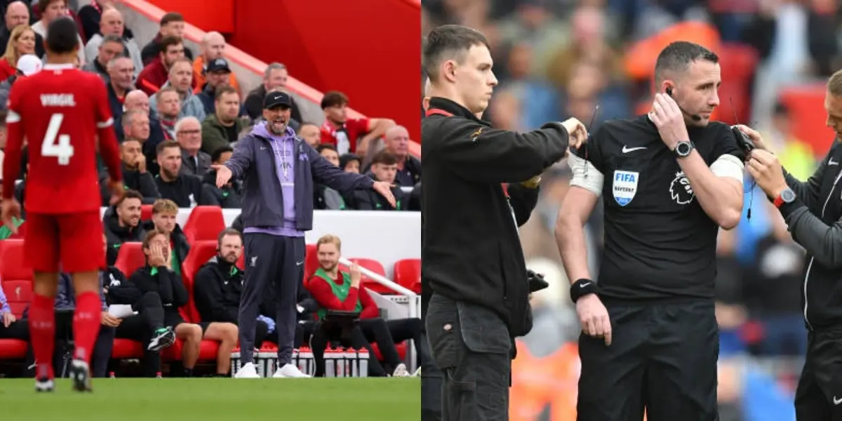 Reactions to the referee's carelessness