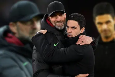 Klopp and Arteta's feud was evident in Saturday's game