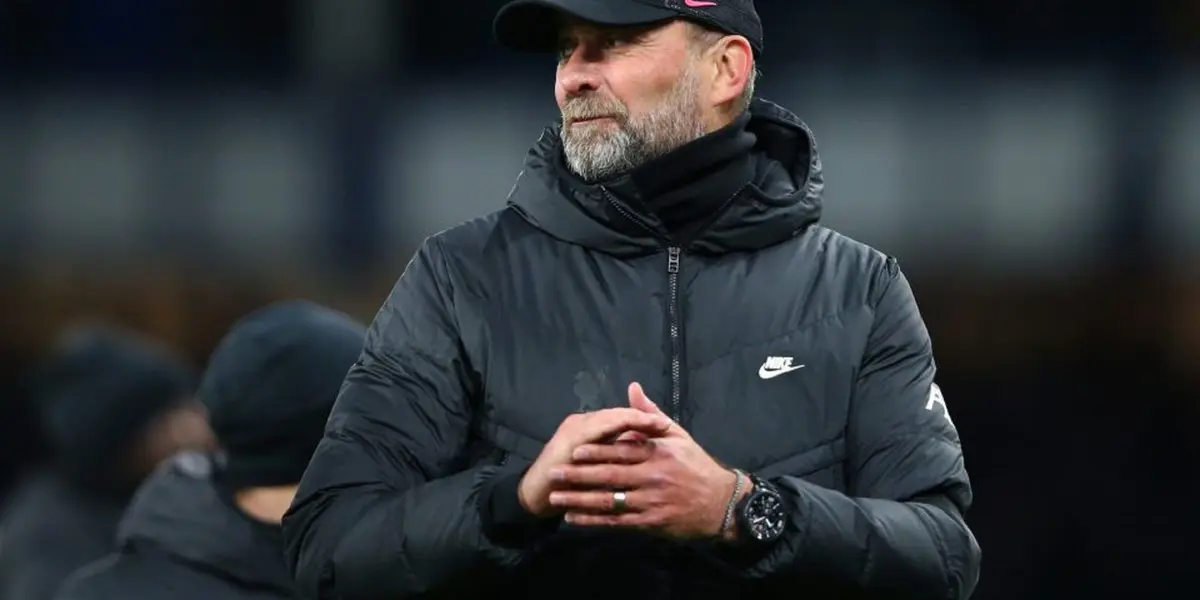 Reds fans made a gesture towards the German