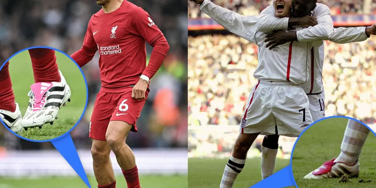 Spanish midfielder shows off his stylish footwear against the Gunners