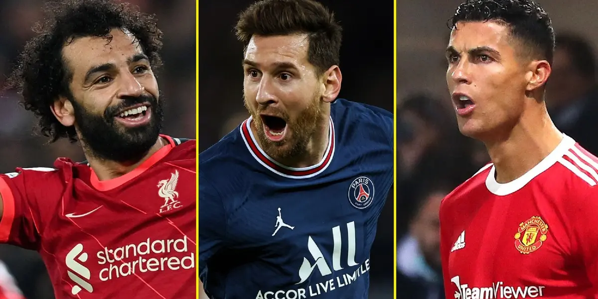 The Argentinian was crowned in Qatar, the Egyptian was voted player of the year and the Portuguese is without a team