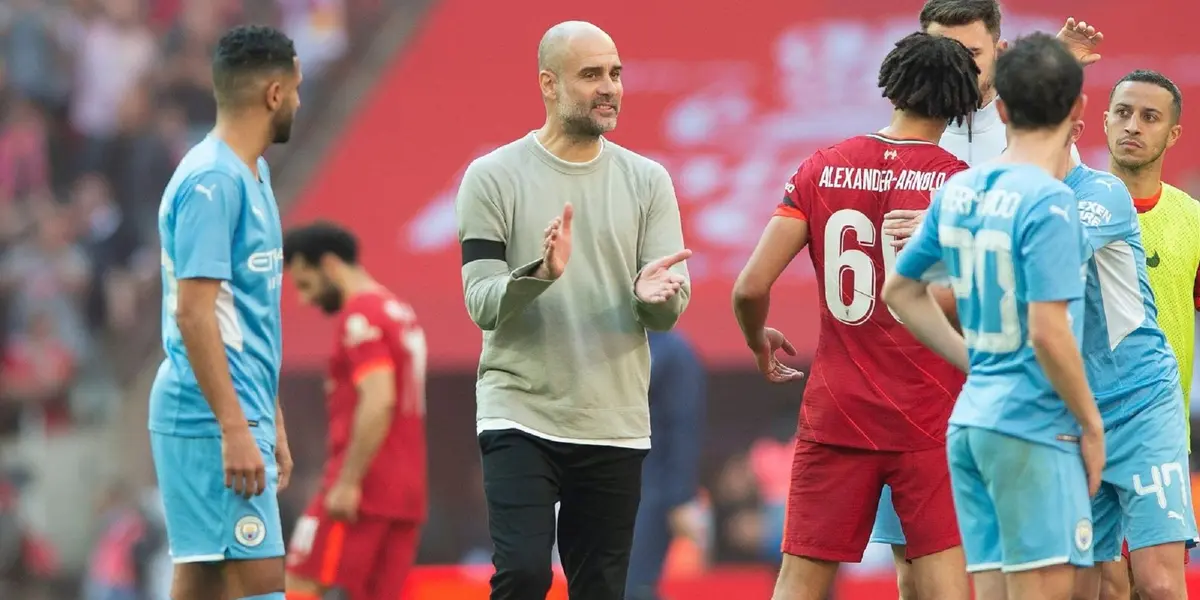 The Citizens boss spoke ahead of Sunday's game against Liverpool