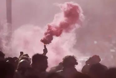 The club could be sanctioned due to an investigation launched by the FA, as the use of pyrotechnics in stadiums is banned.