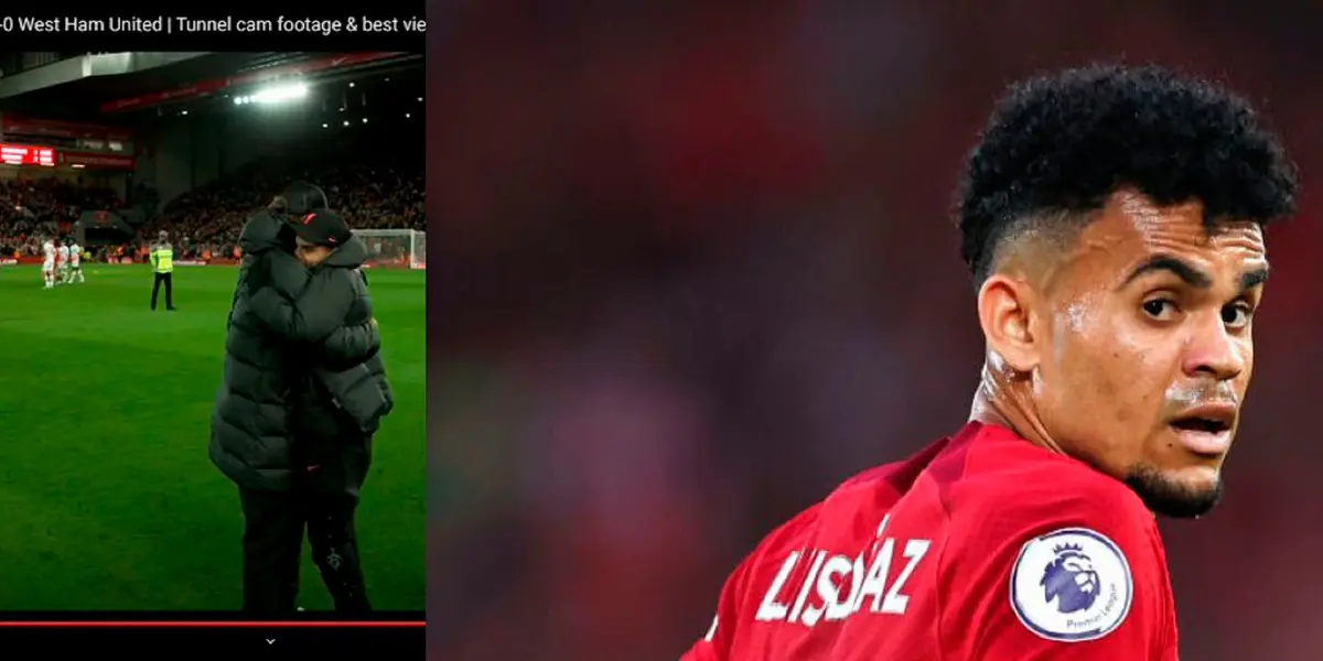 The Colombian is still recovering from injury but is keeping a close eye on Liverpool