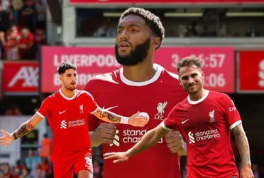 The defender had a great game in the absence of van Dijk and Konaté