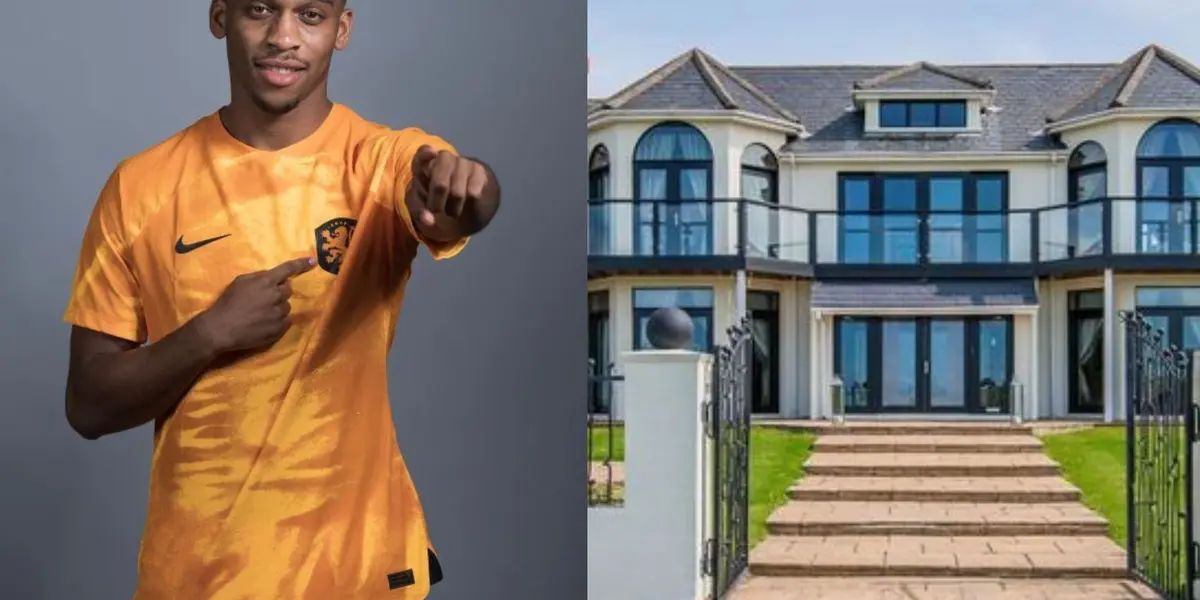 the Dutch defender will wear red