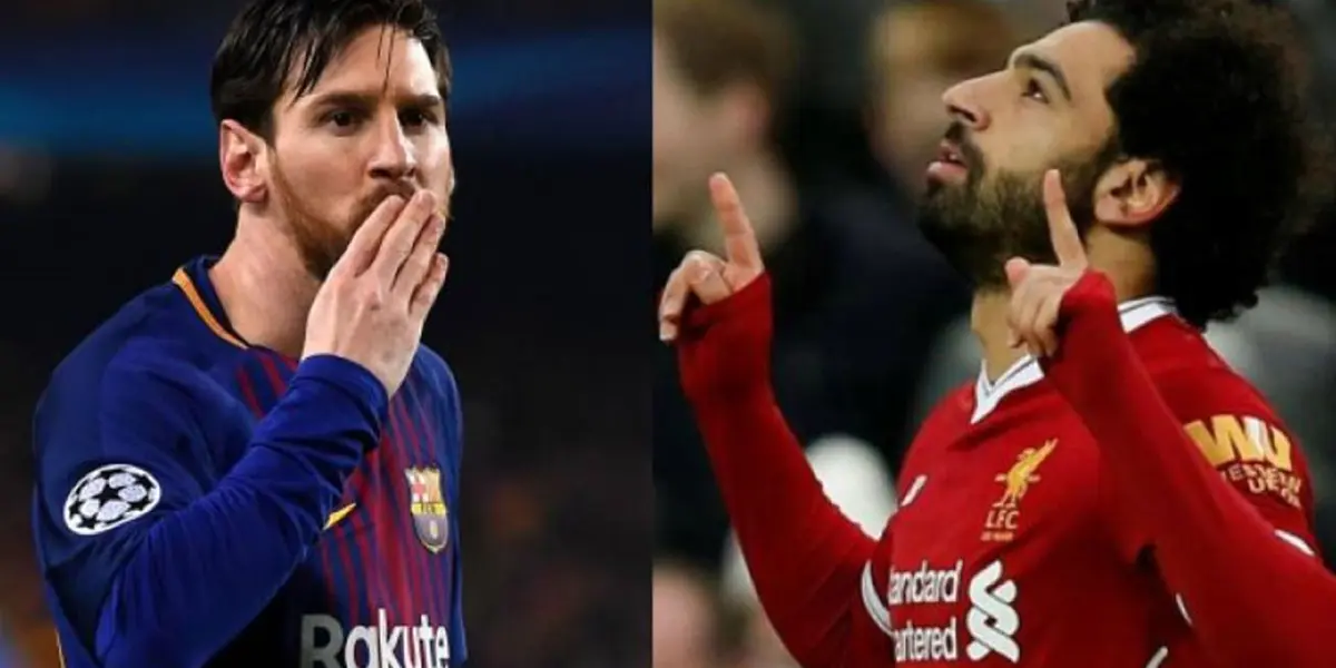 The Egyptian attacker is rated as equal to or better than the gems of Argentina and France