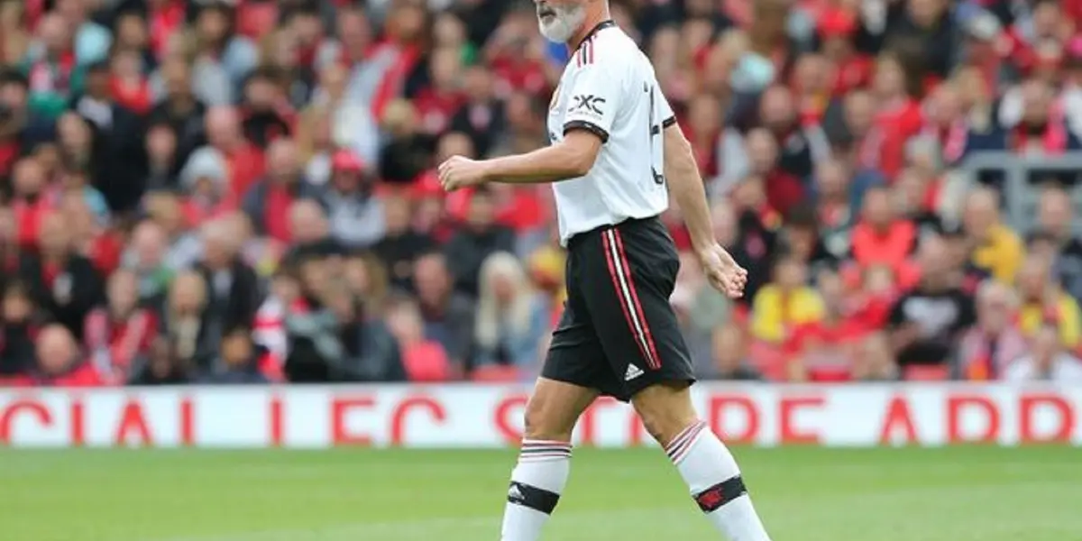 The former Manchester United player returned to play at the Reds' stadium.